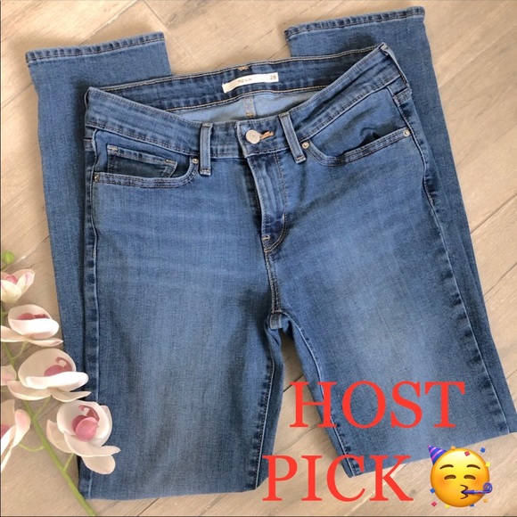 Levi's Denim - Levi’s Straight Legs Slim Blue Jeans